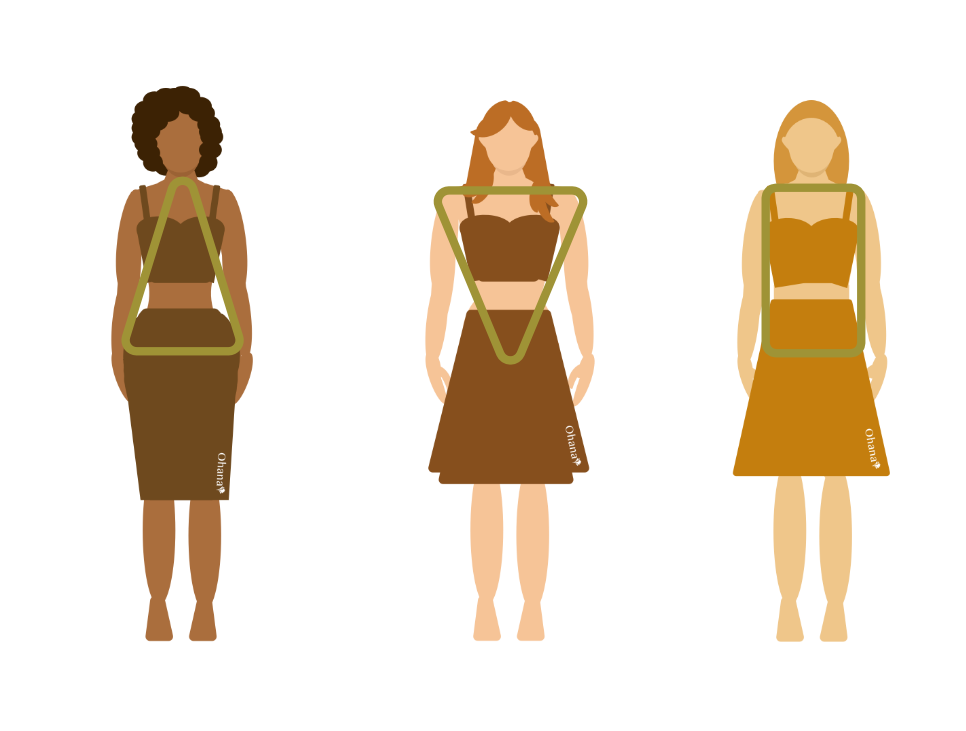 Figuurtypes (omgedraaide) driehoek en rechthoek