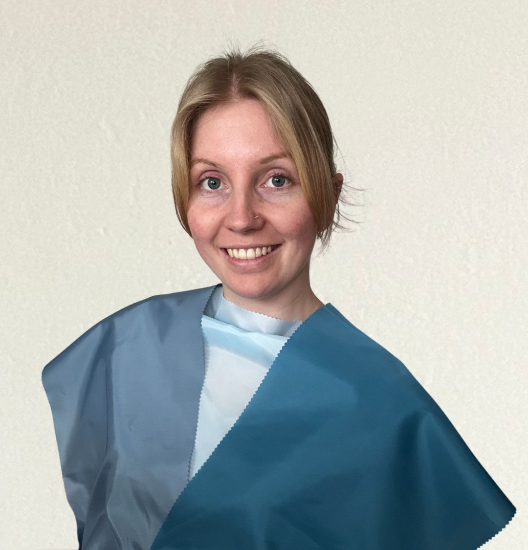 Model blauw