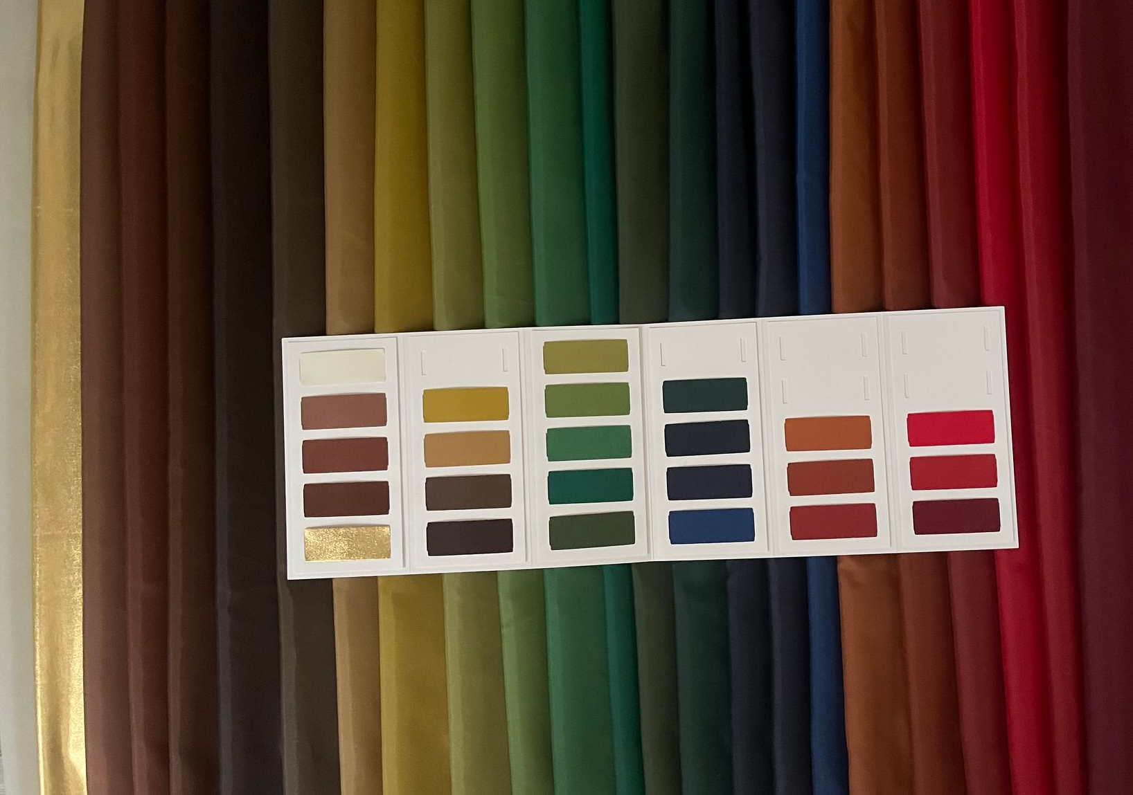 Tweede voorbeeld van een kleurenpalet van een klant
