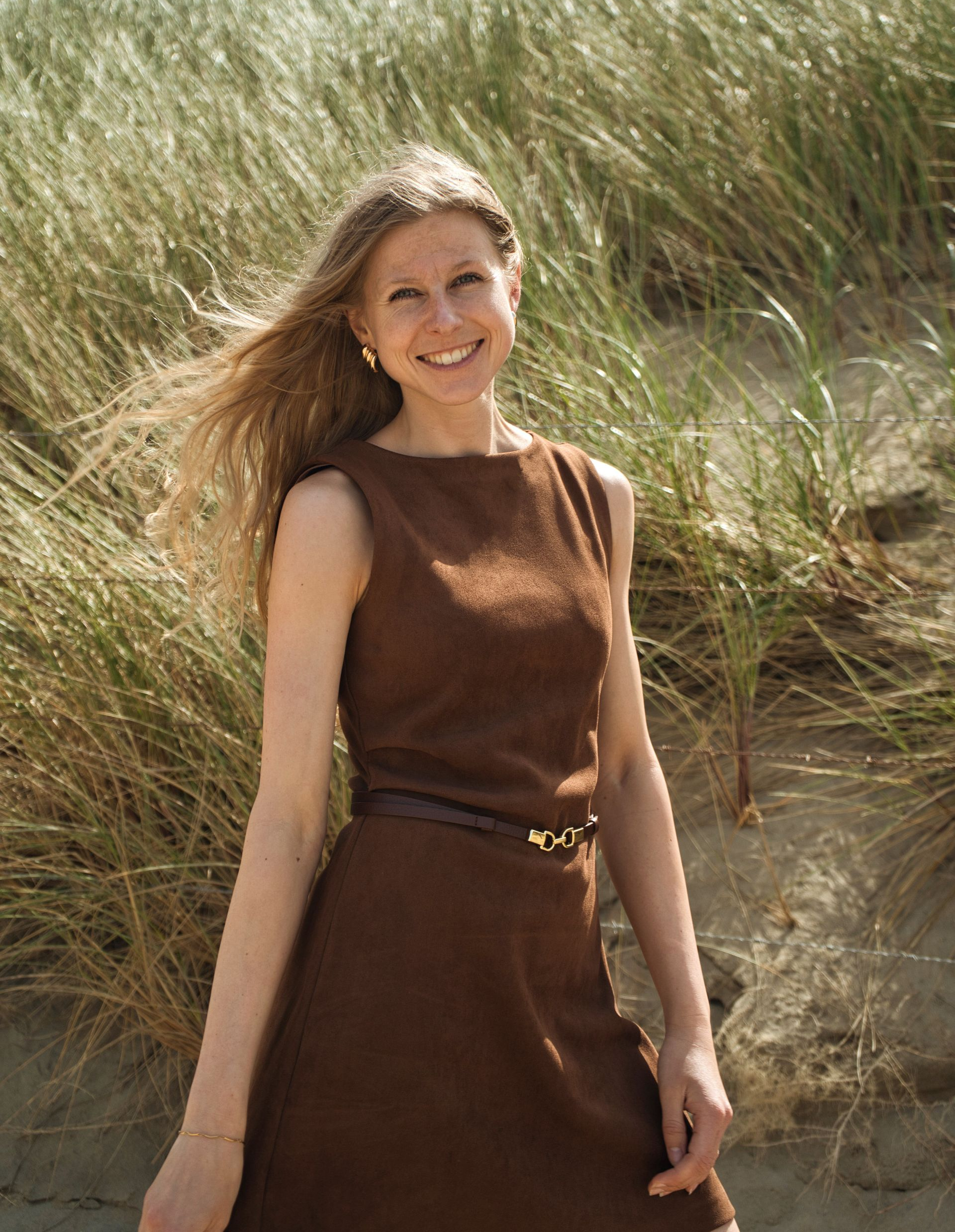 Felice in de duinen