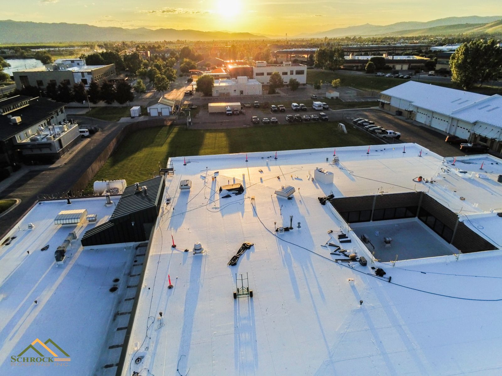 Commercial roofing services in Montana