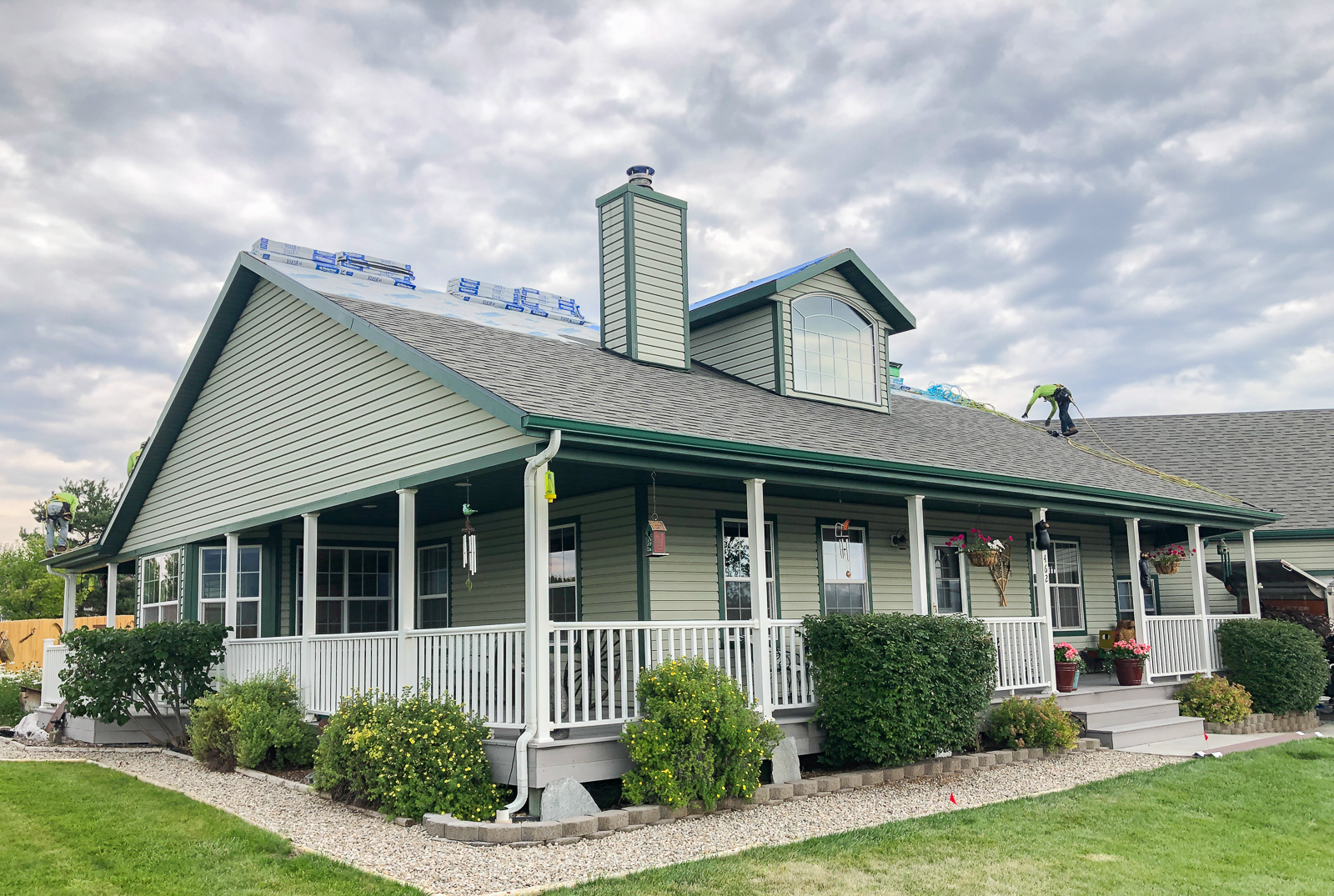 Asphalt shingle roof replacement in Florence, MT