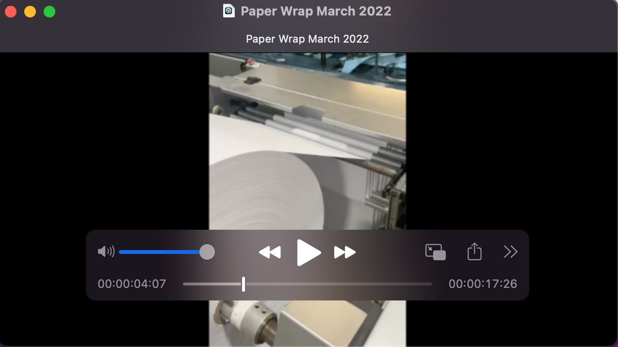 Paper Wrap
