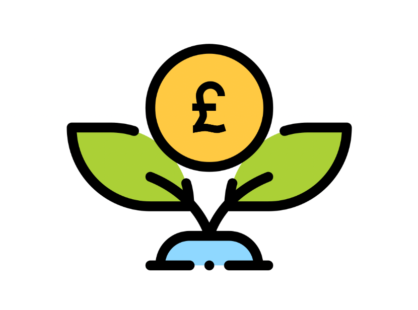 Value for money direct mail icon
