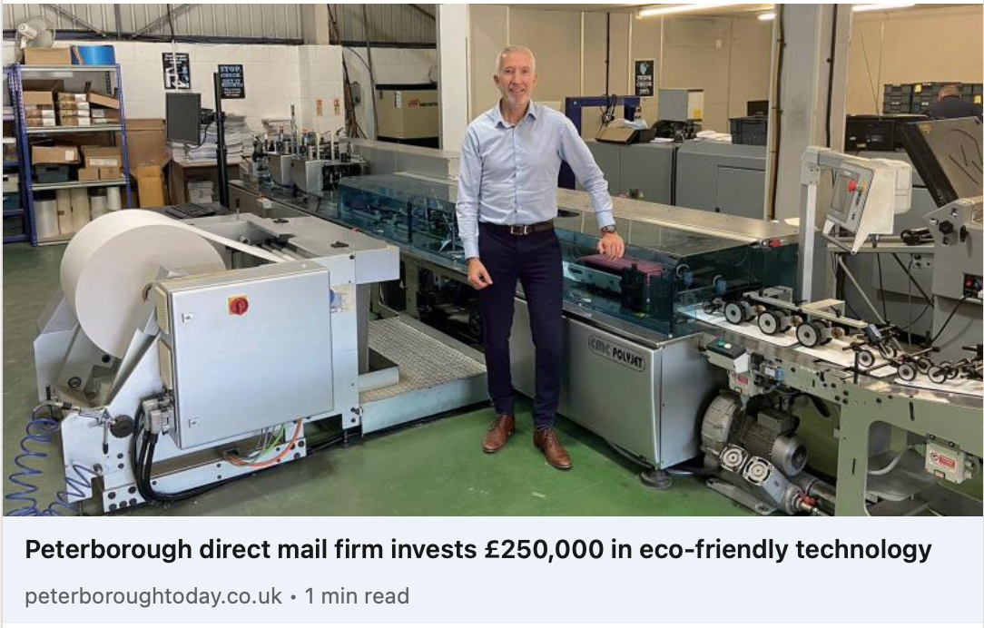 Launching our new paper wrap line