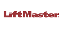 LiftMaster logo in red text on a white background