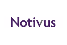 Notivus logo in purple text on a white background