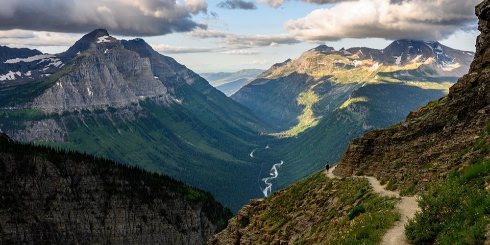 hiking in Montana