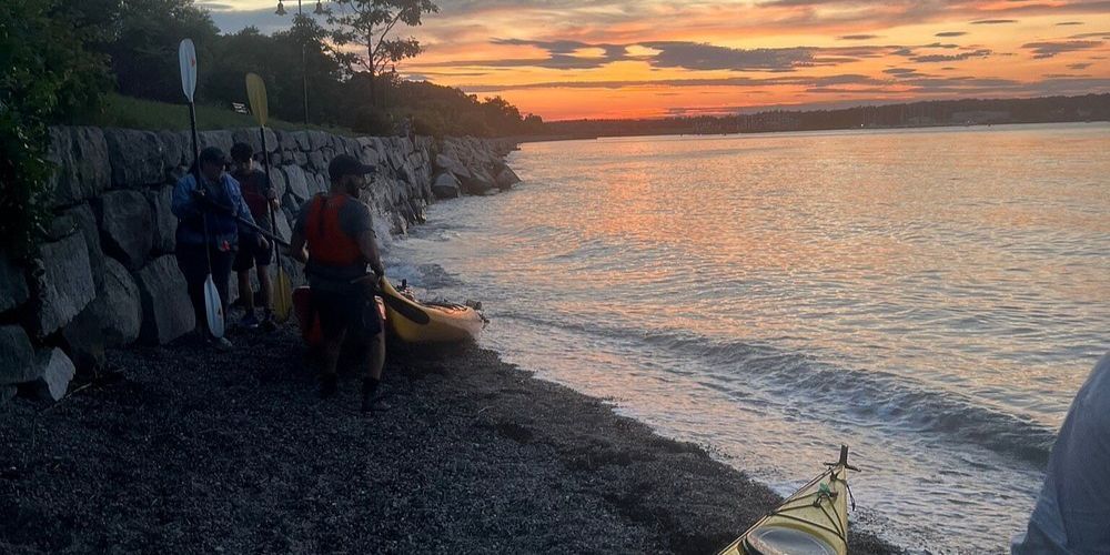 kayaking in maine