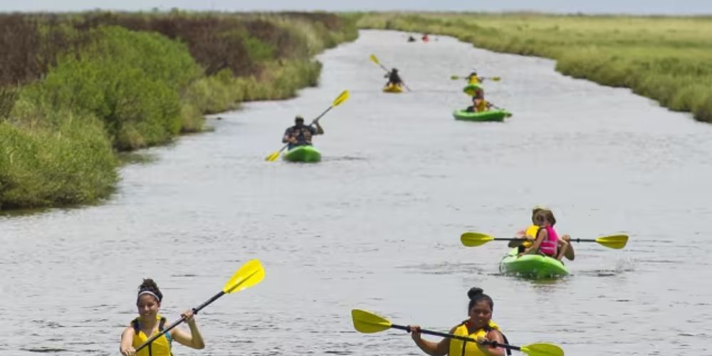 kayaking in texas