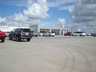 Concrete work for a commercial building