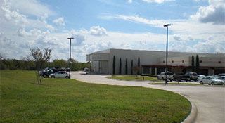 Concrete work for a commercial building