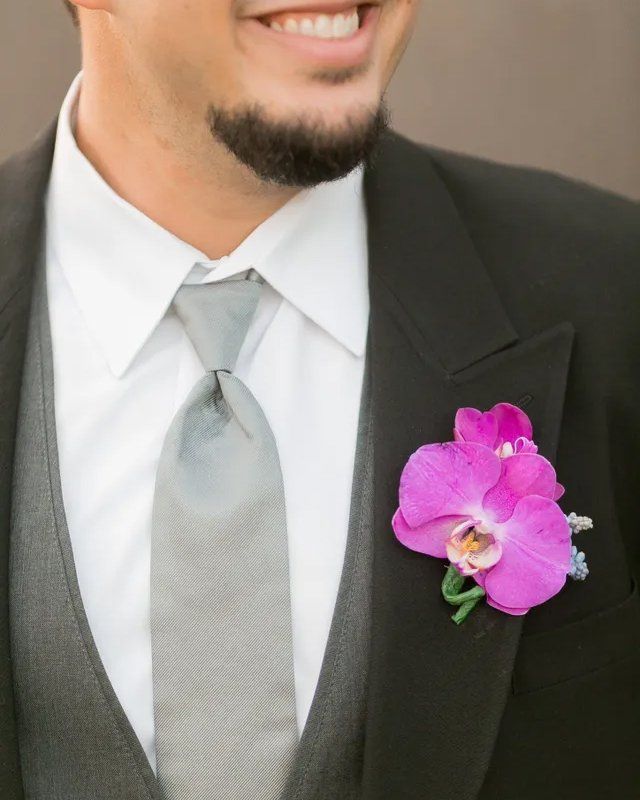 Man wearing tuxedo
