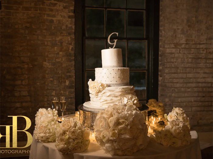 Beautiful wedding cake