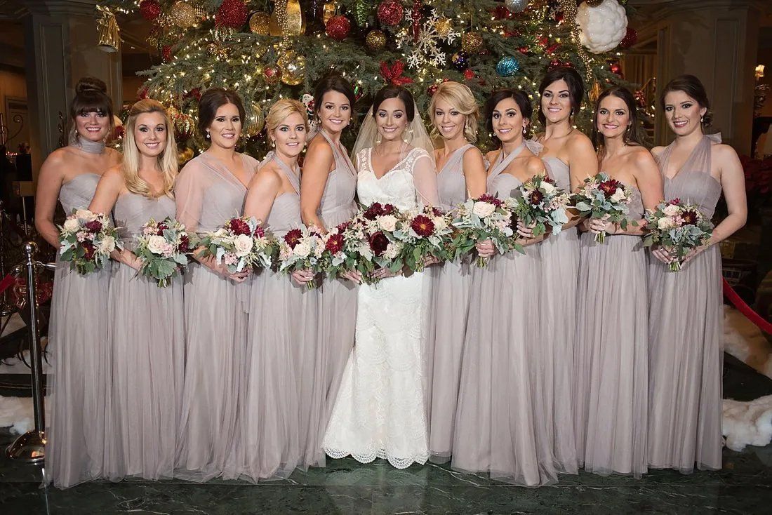 Elise and her bridesmaid