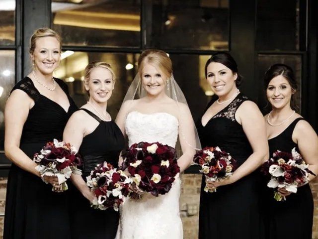 Casie and her bridesmaid