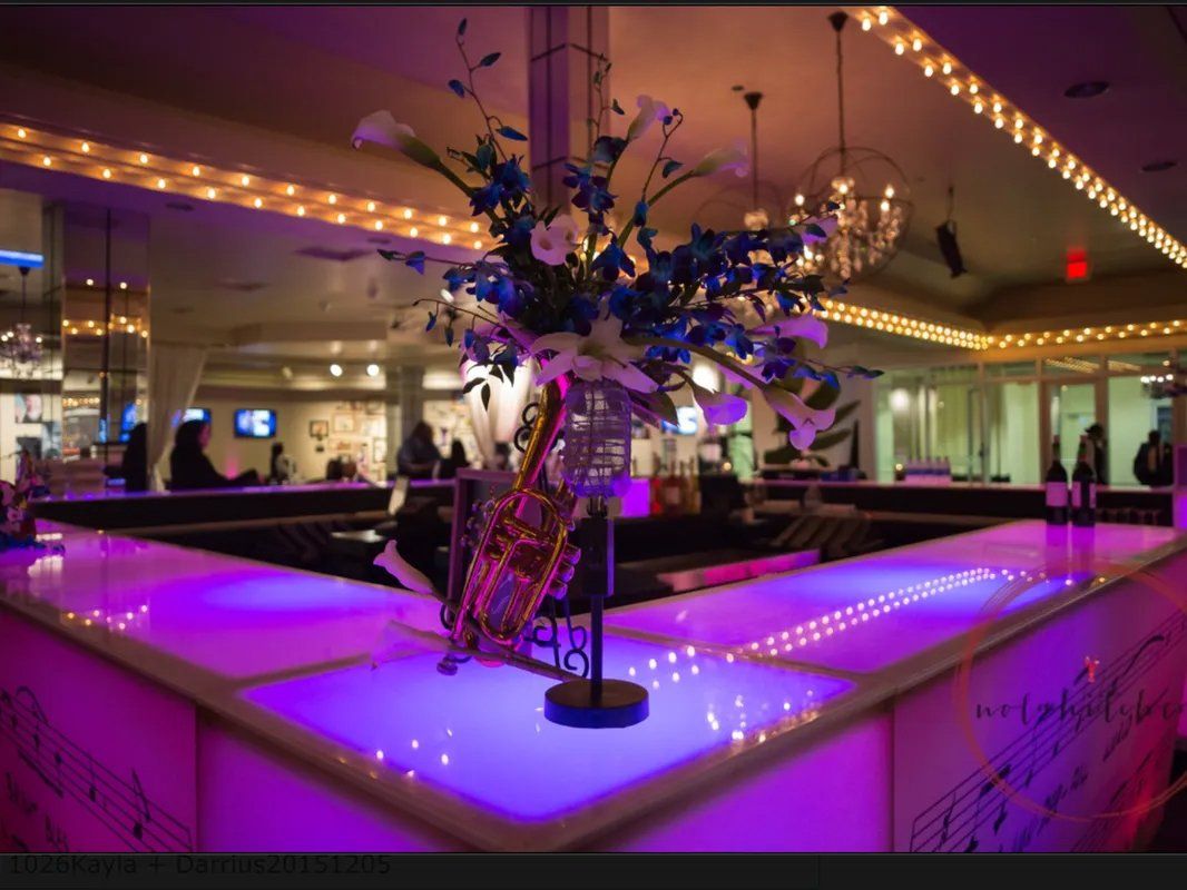 Bar wedding theme