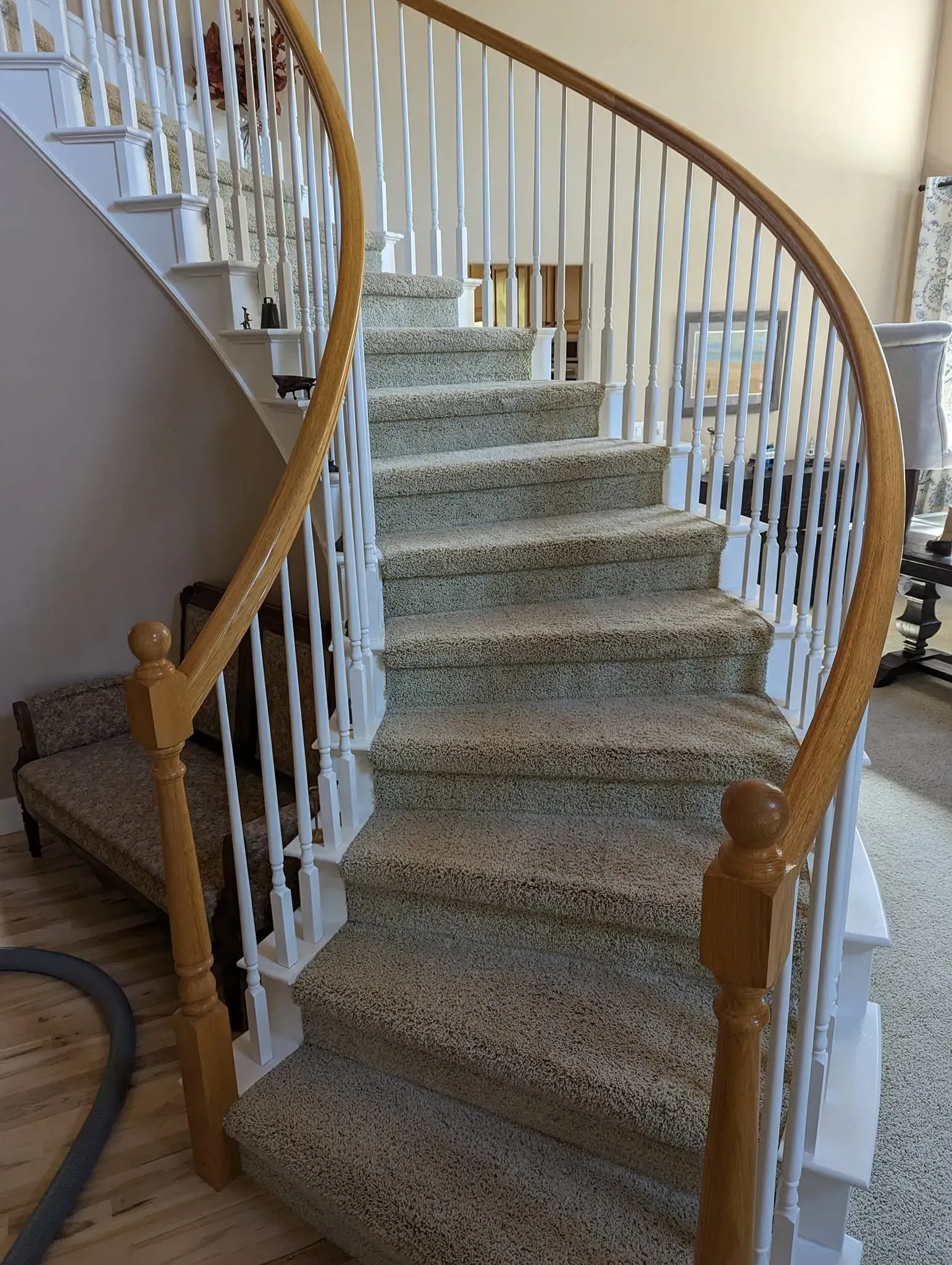 Carpet cleaning service in a Castle Rock home Carpet cleaning service in a Castle Rock home