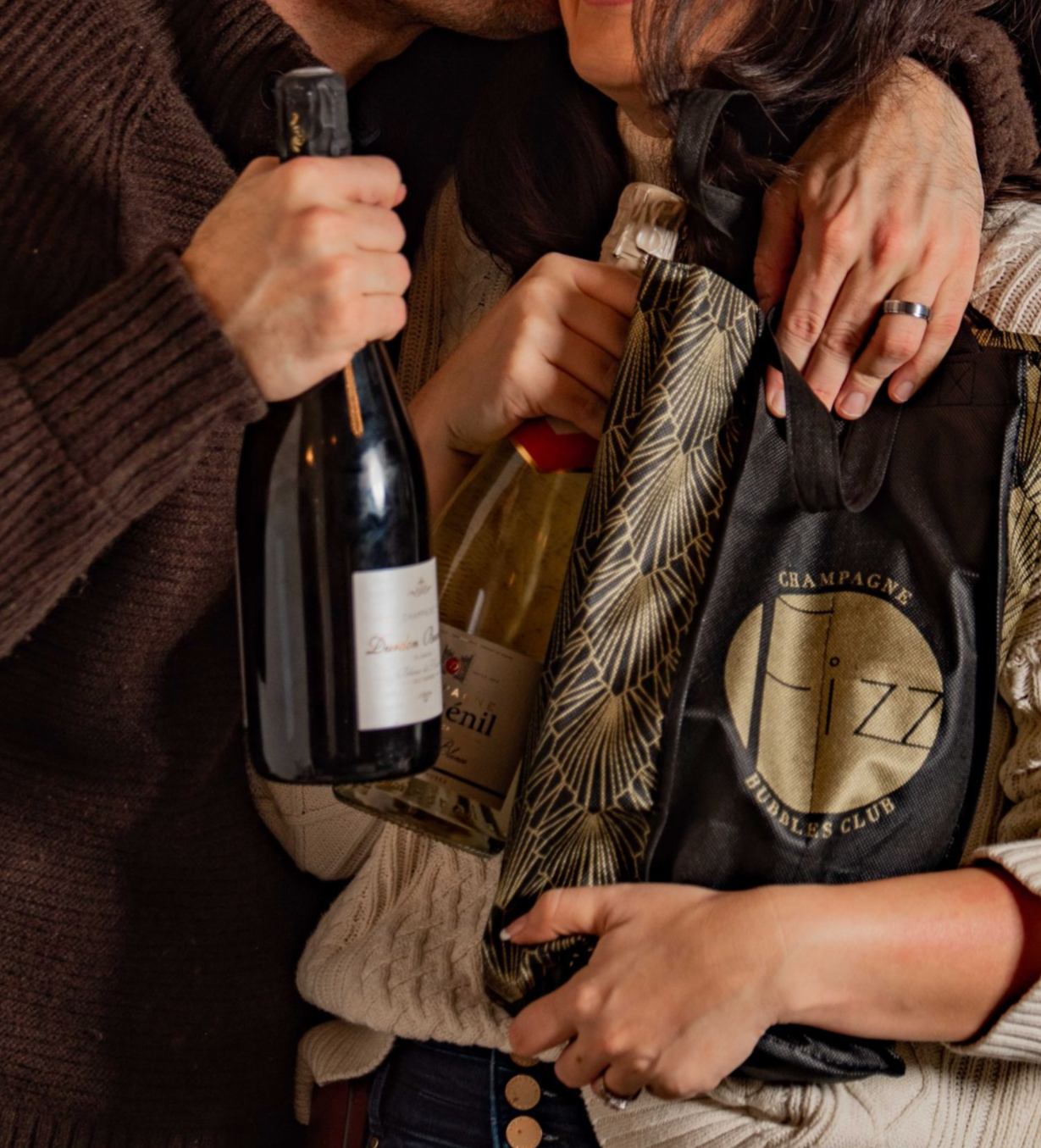 Fizz champagne club connoisseur bottle.