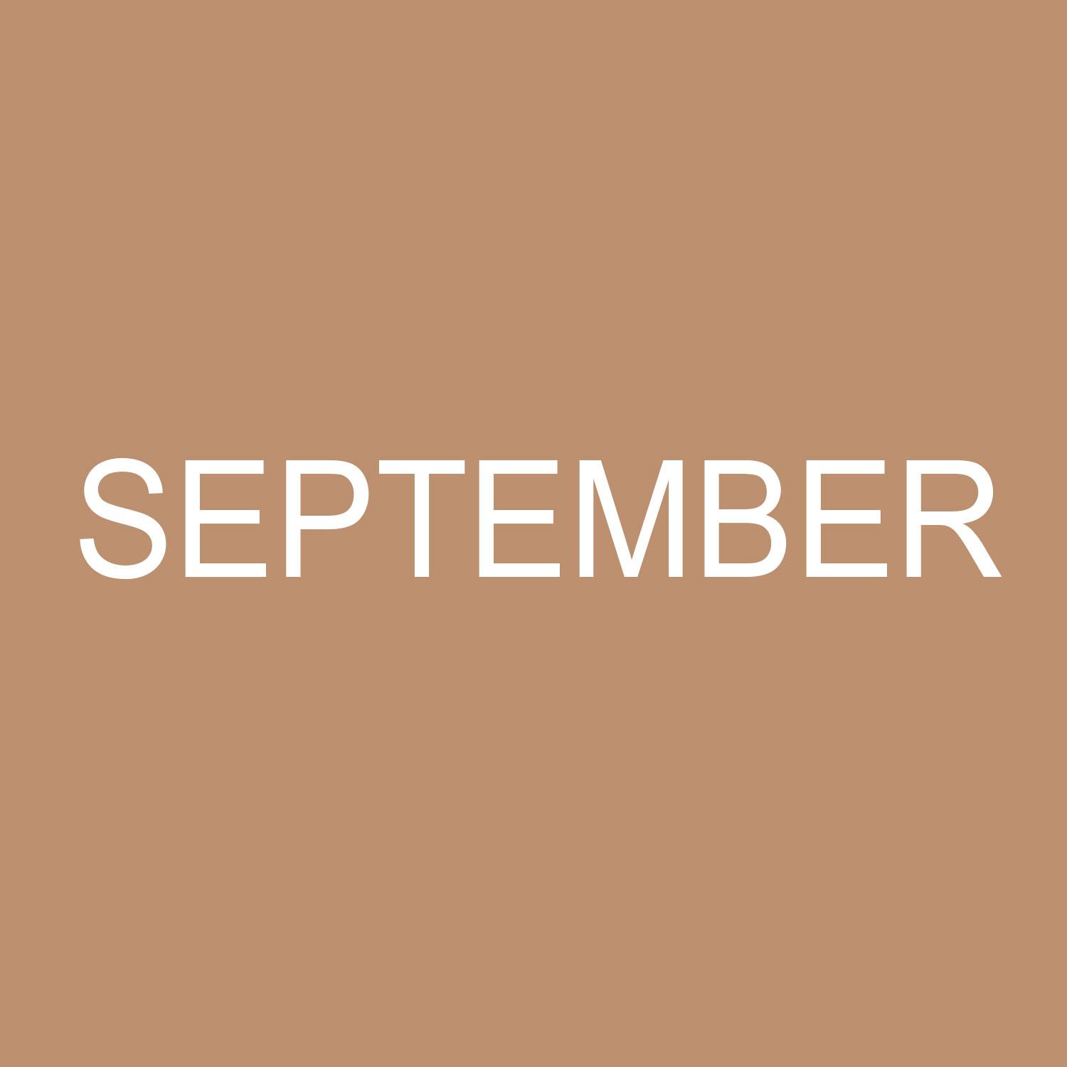 September newsletter