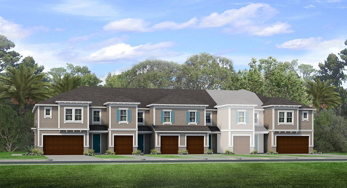 A new construction home sold
