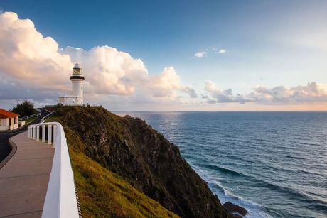 A Lighthouse On Top Of A Cliff Overlooking The Ocean — Naturopath Australia In Byron Bay, NSW