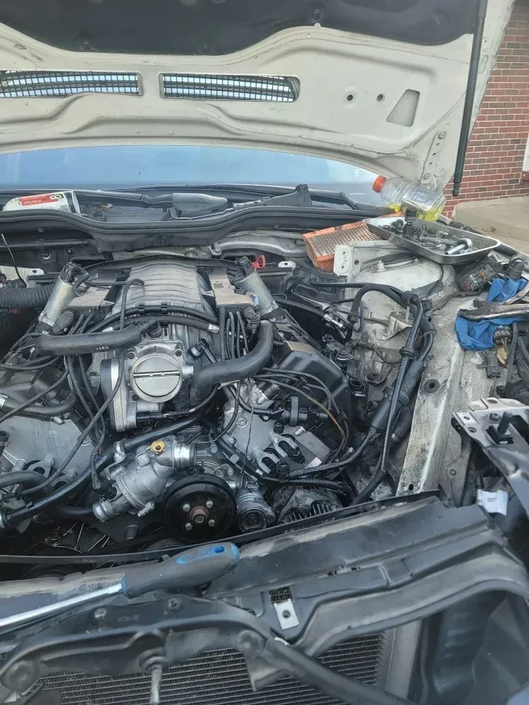 front view of bonet | Strike Force Mobile Mechanic llc