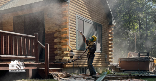 Log Home Maintenance in MA, CT, NH, RI