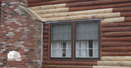 Log Home Repairs in New England by American Log Home Care
