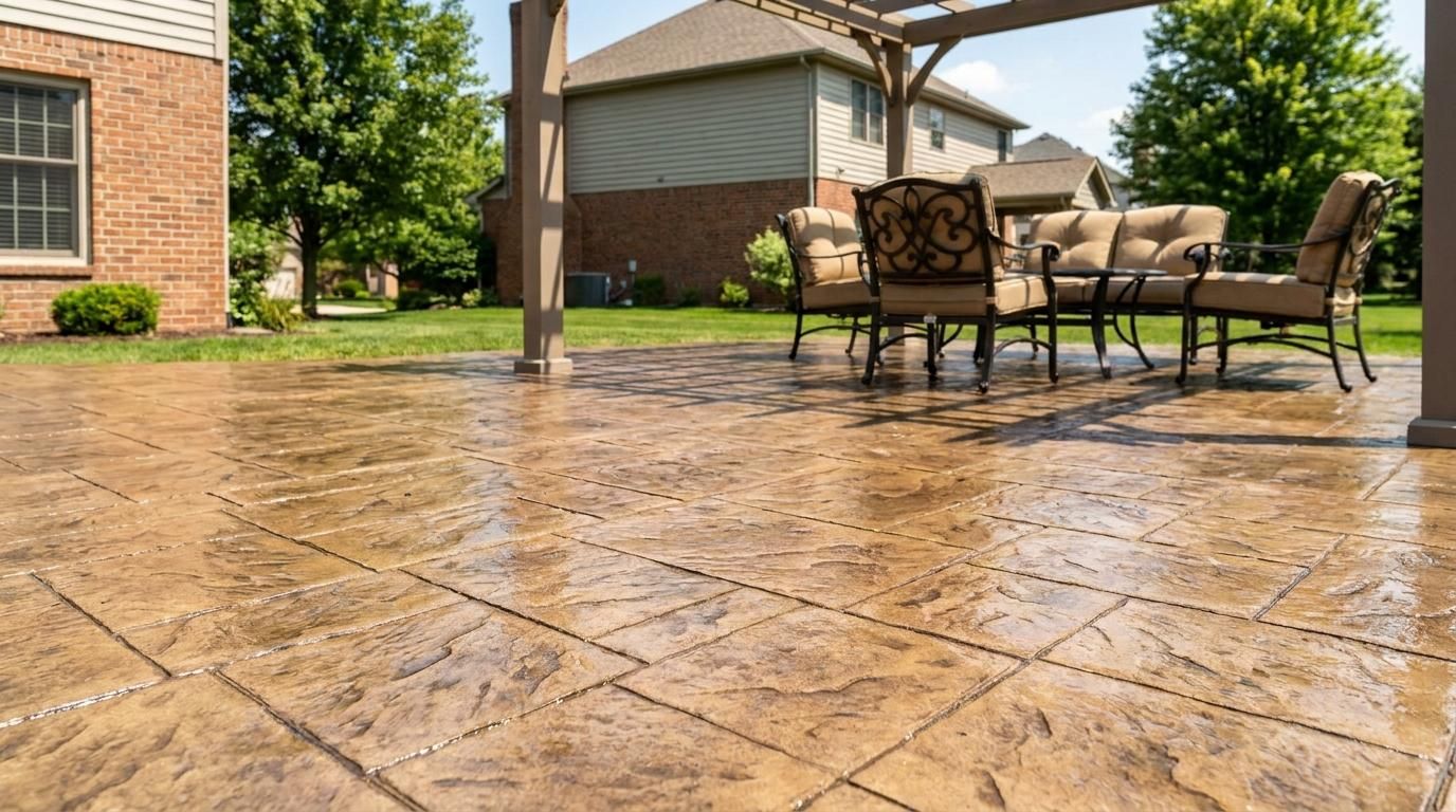 Types of stamped concrete sealer compared