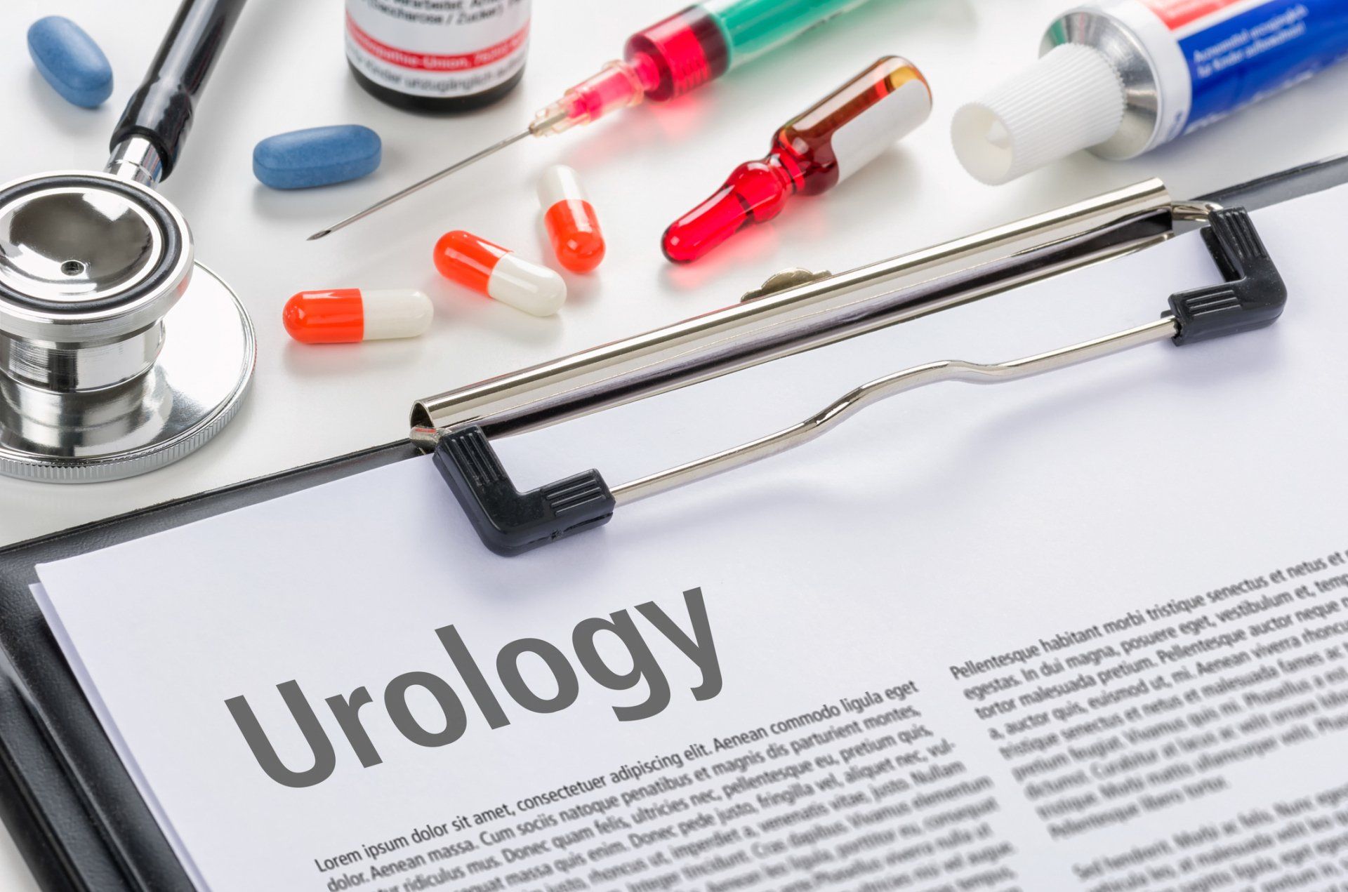 Urology Written On A Clipboard — SE Decatur, AL — Alabama Urology and Robotic Center