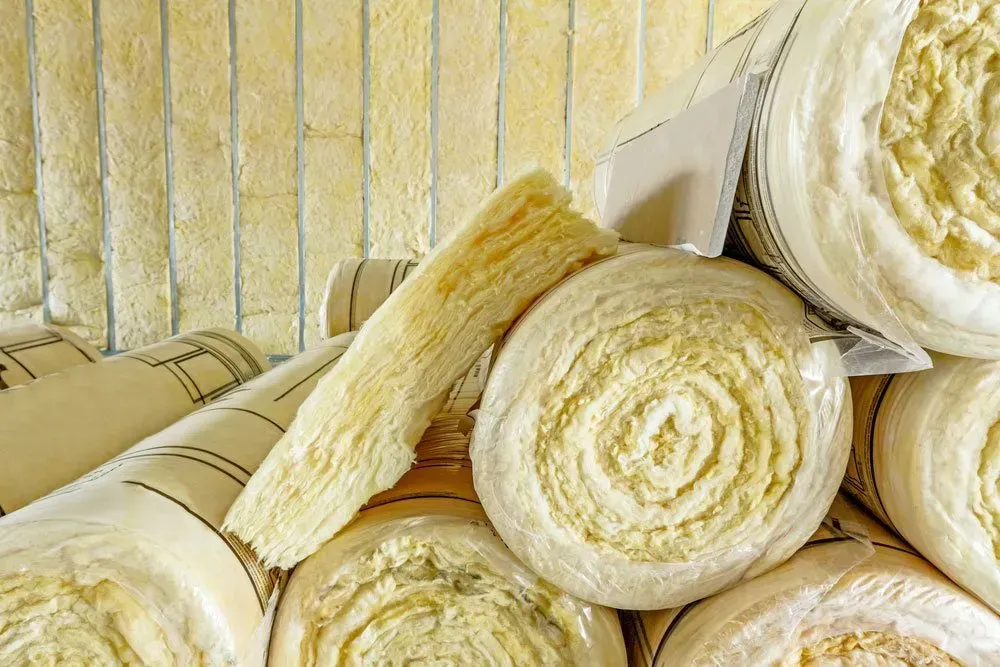 Rolled Insulation Batts, Pale Yellow, for Construction — Kev's Group QLD in Kawana, QLD