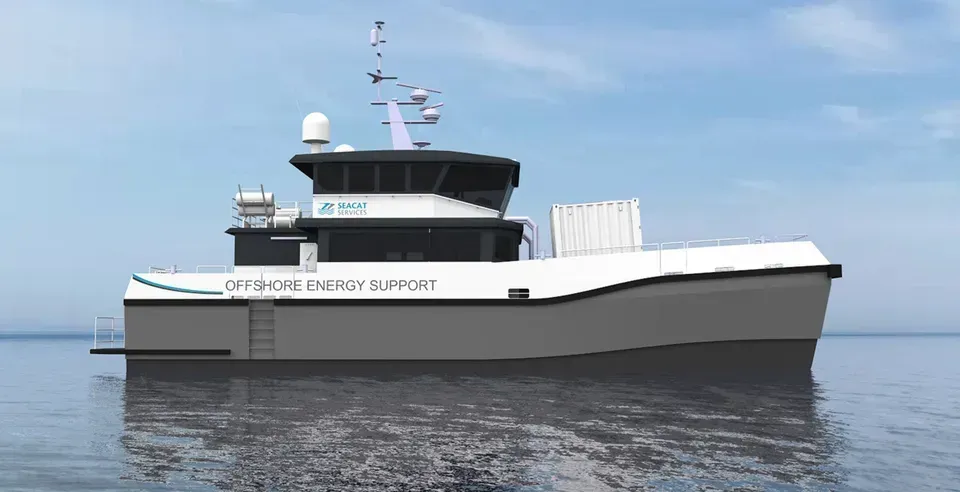 Chartwell 24 offshore wind catamaran