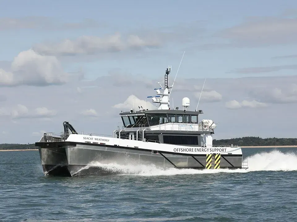 Seacat Services expands offshore energy support fleet with first in class Seacat Weatherly