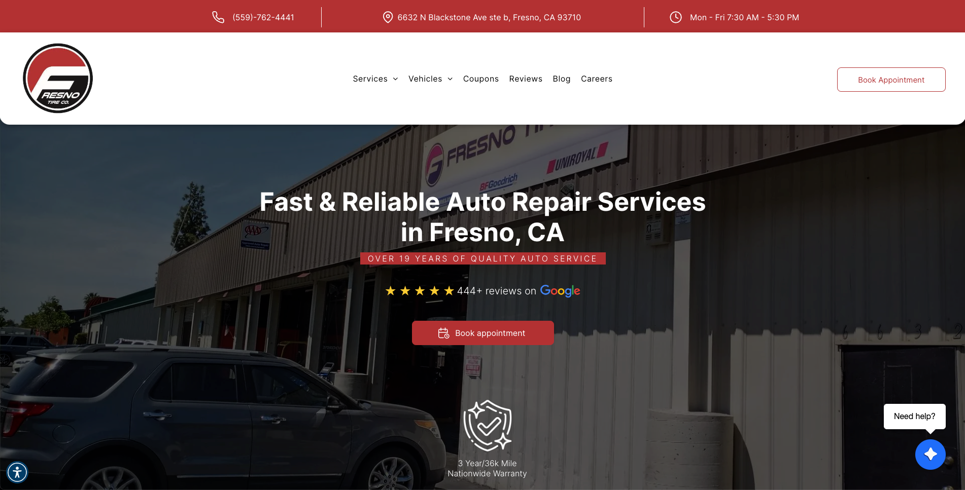 Fresno Tire Co. cover