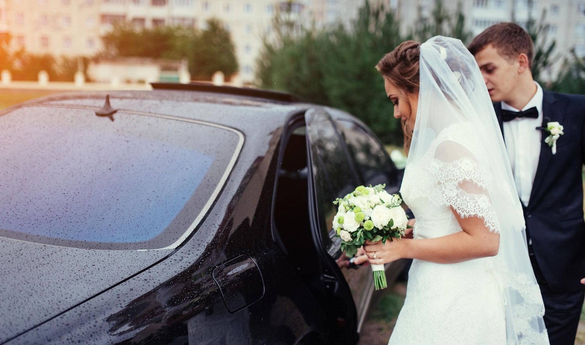 Premium wedding limo rental Southern California