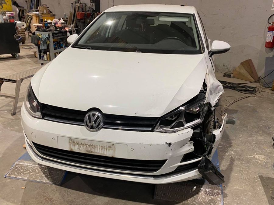Auto danneggiata