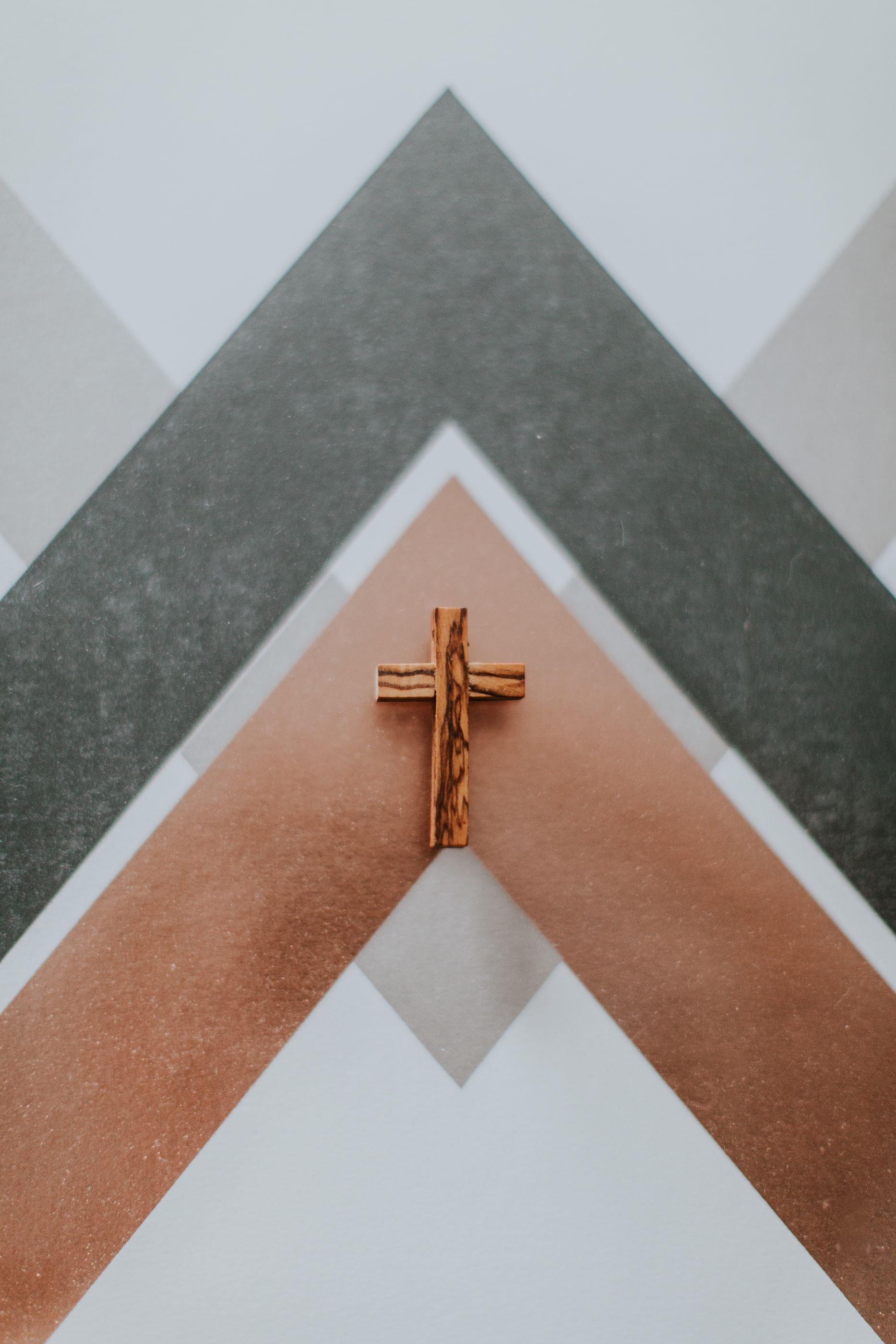 Cross symbol representing faith-centered approach to web design