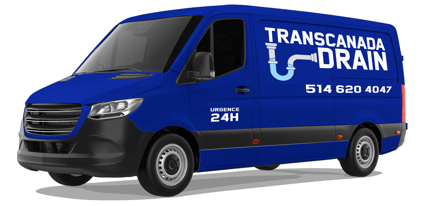 Transcanada Drain Blue van with