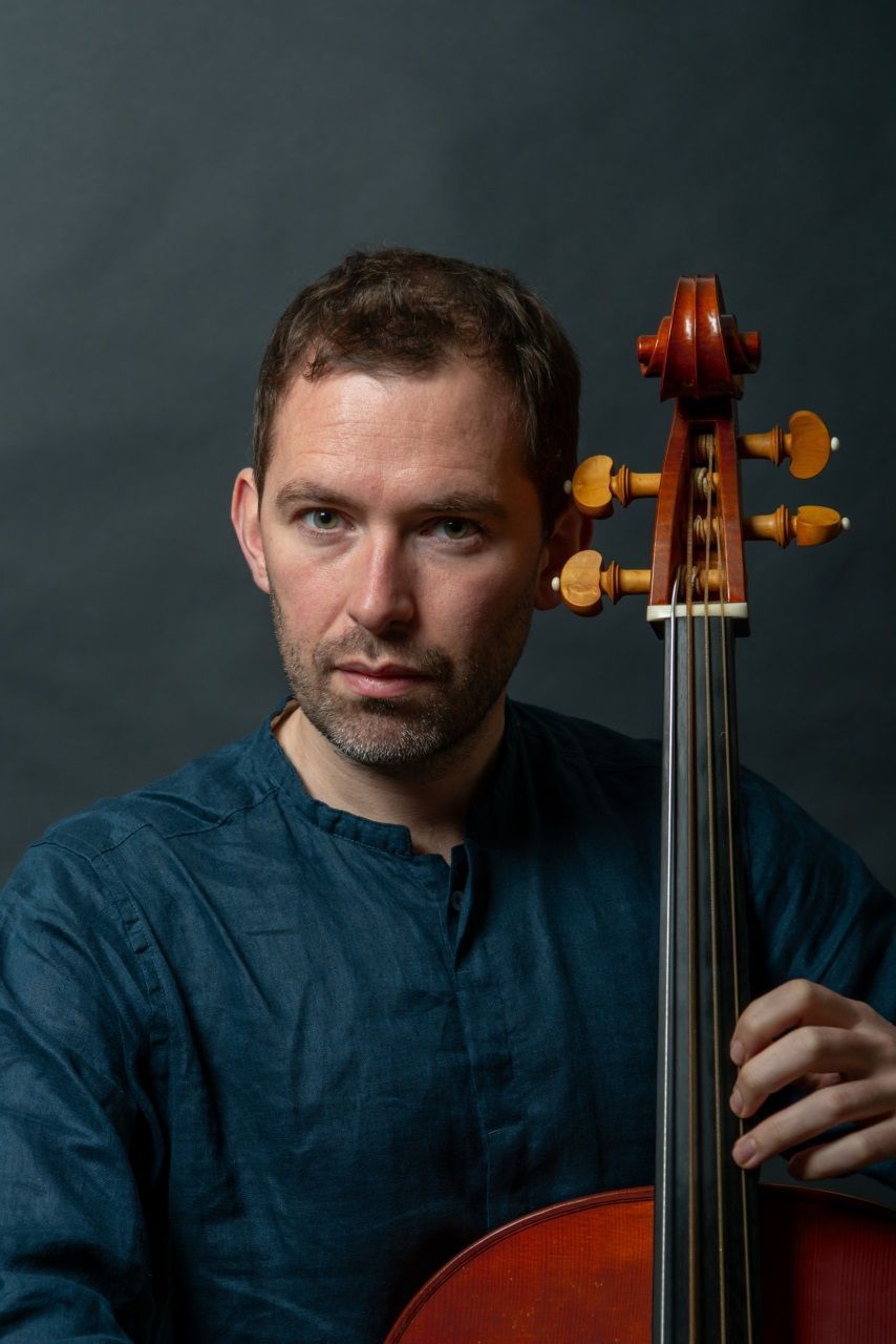 Gavin Kibble cello cellist baroque viola da gamba