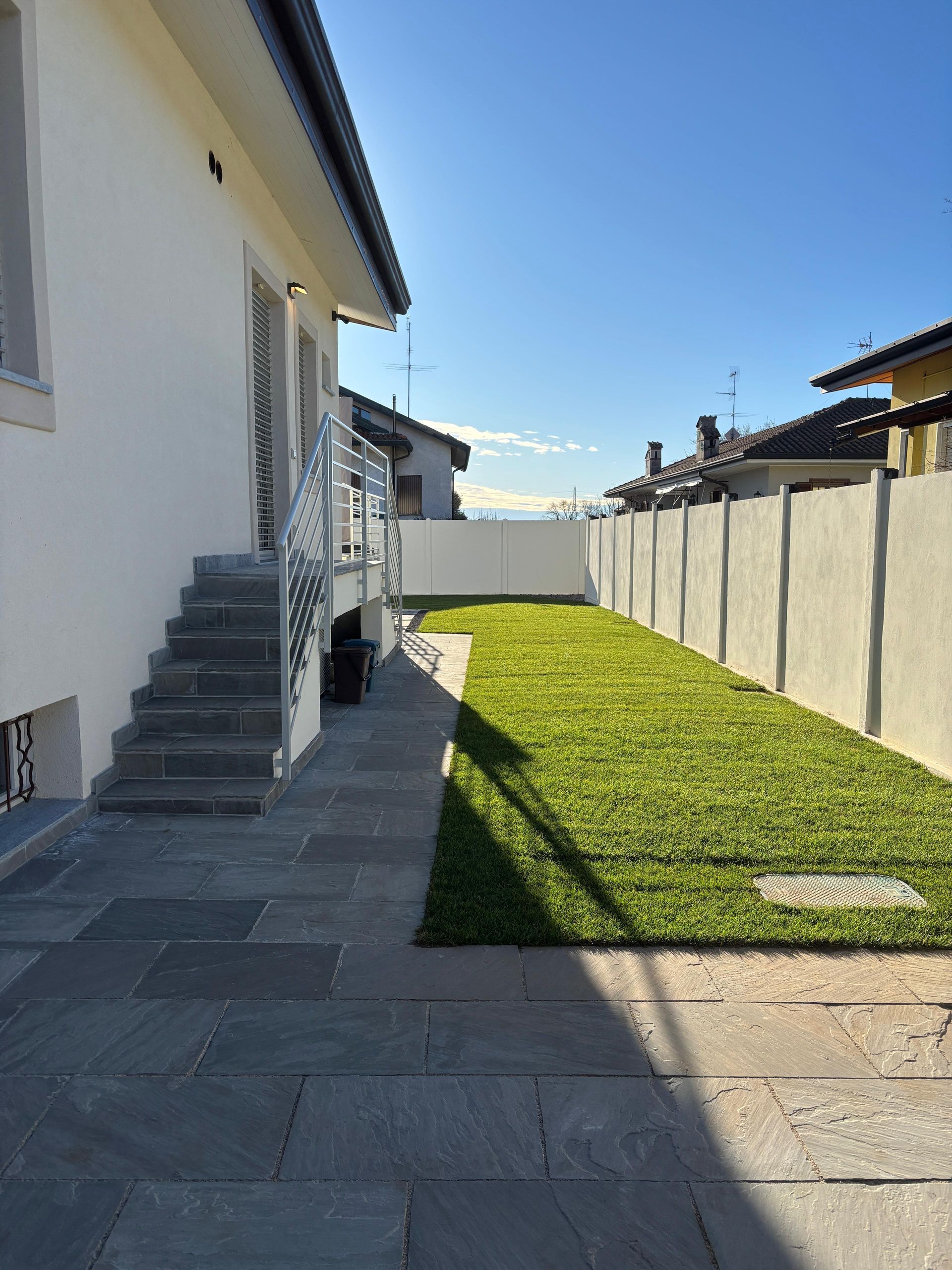 Realizzazione di giardini a Novara su progetto