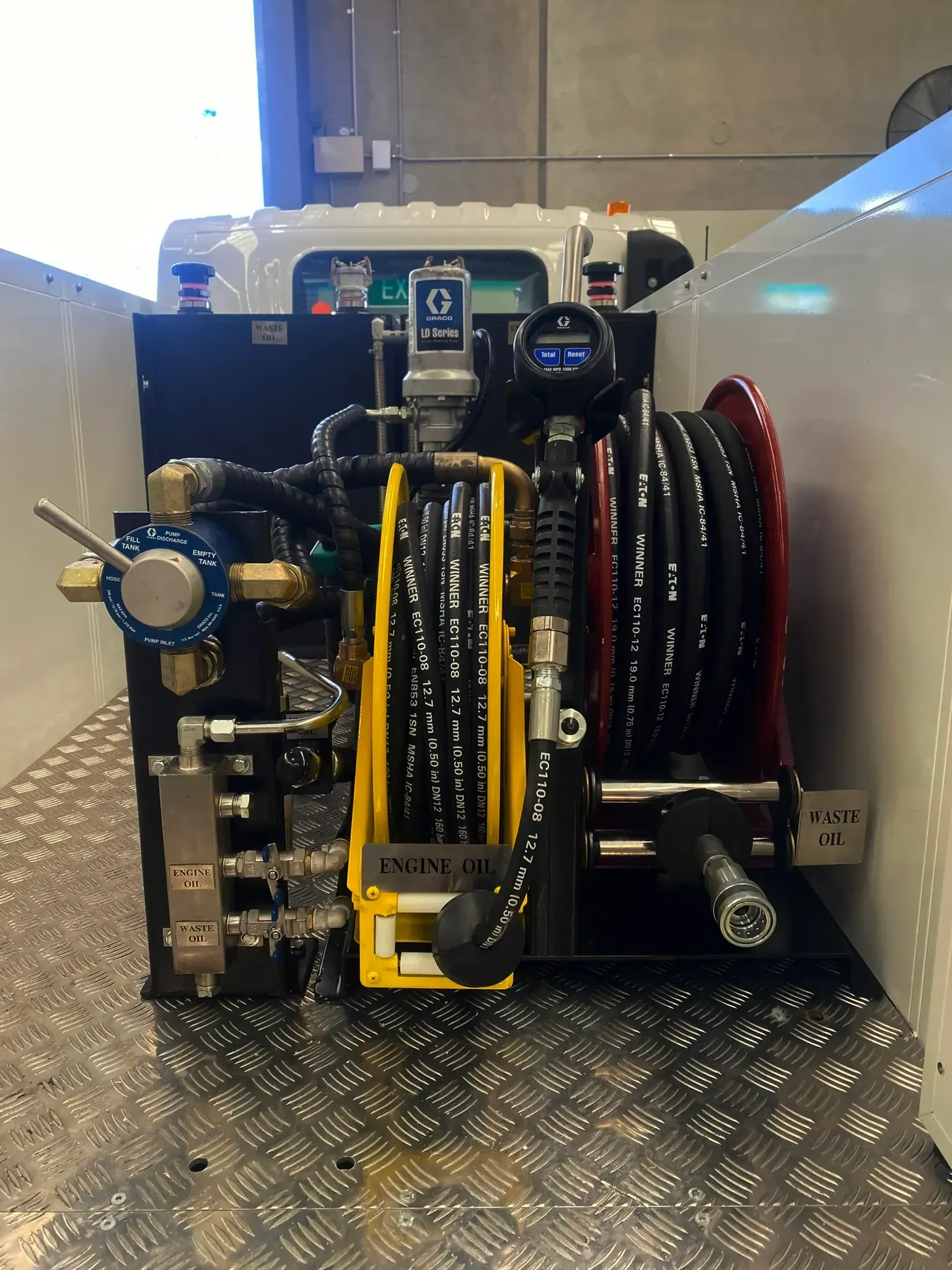 Custom built service module for mine specification service truck on the Gold Coat