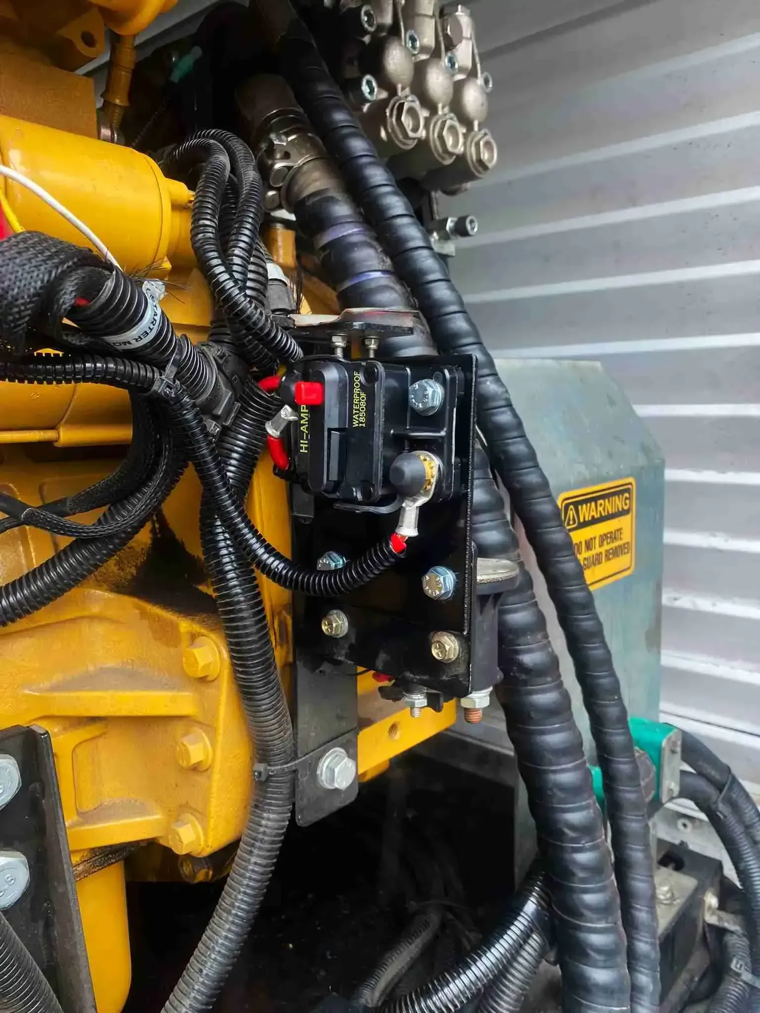 Upgrading circuit braker and control box on a civil vacuum truck in the Gold Coast