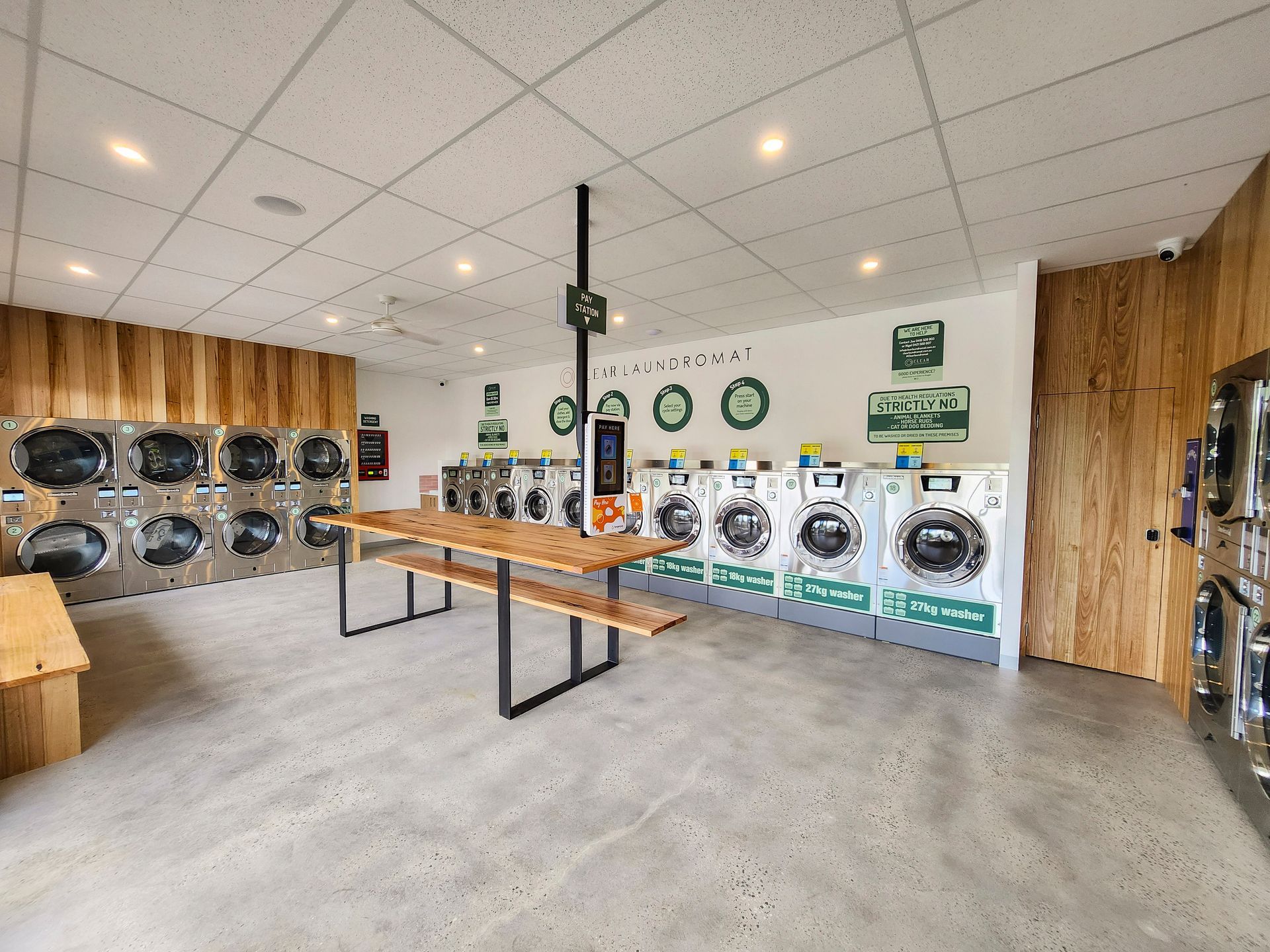 Clear Laundromat