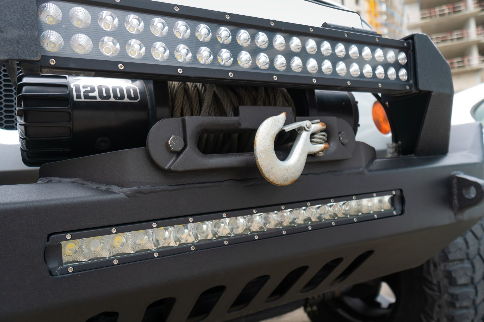 Truck Light on a Front Bumper in Albuquerque, NM - Trucks Unique 