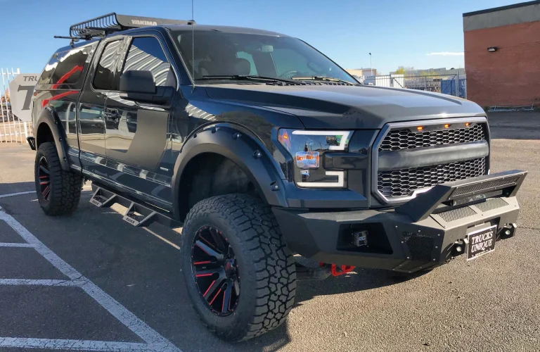 A Black Ford Raptor - Trucks Unique