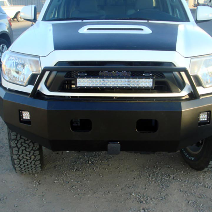 White Truck With Black Bumper - Trucks Unique