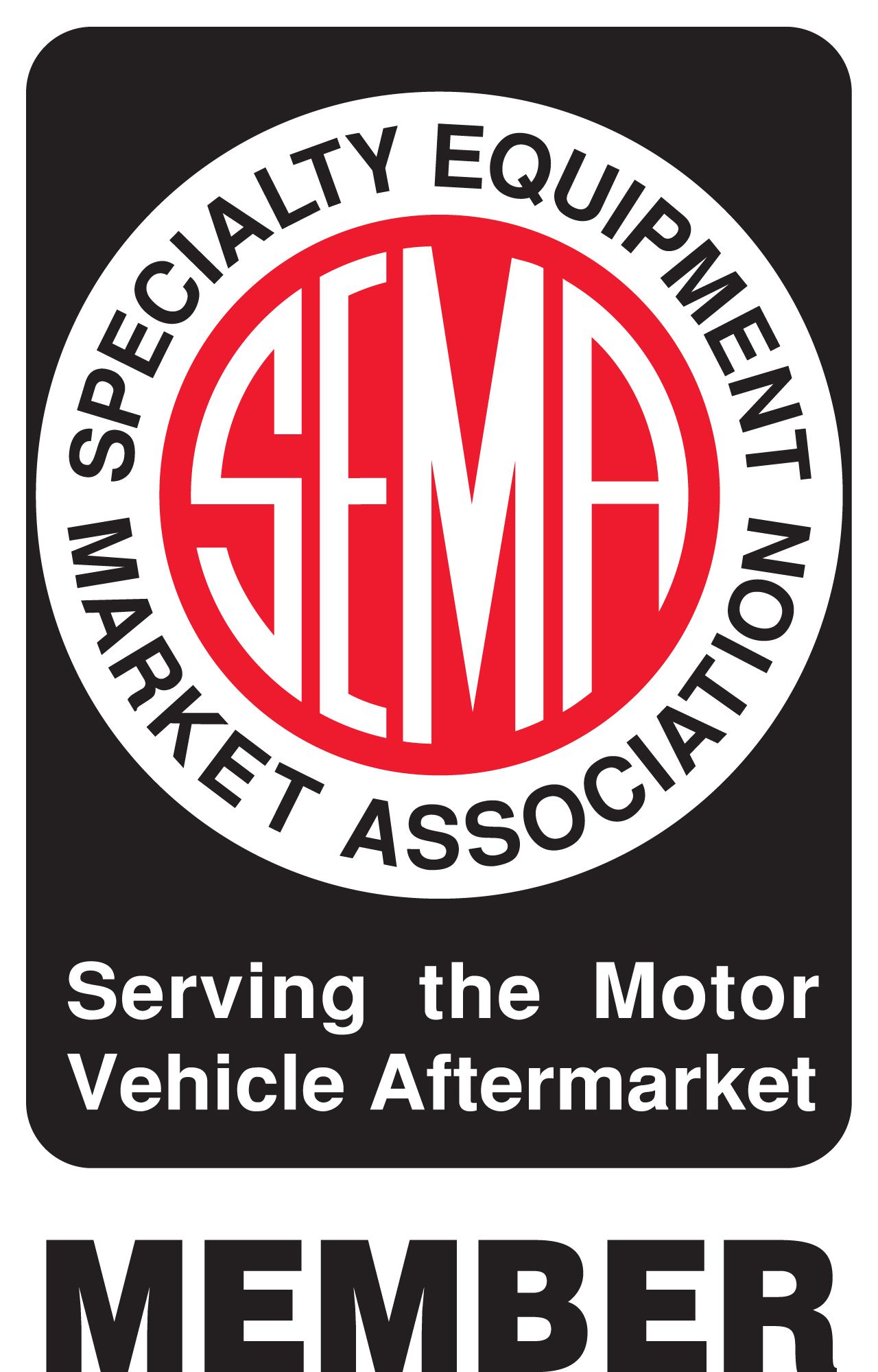 SEMA Specialty Equipment Market Association Logo - Truck Unique