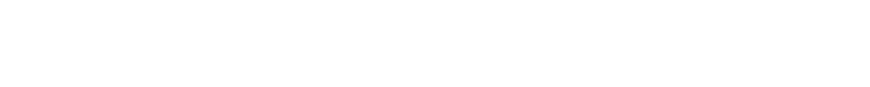 White horizontal banner with a small gray vertical mark near the top center