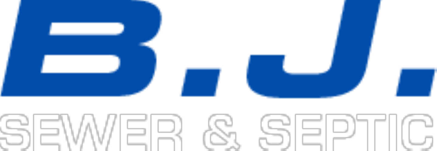 B.J. Sewer & Septic logo in blue and gray text